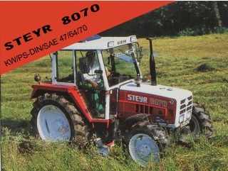Steyr 8070, 8070a