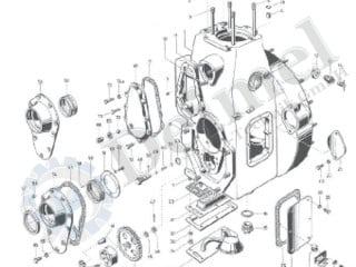 Grafische Übersicht, Ersatzteilliste T 80, T 84, T 86