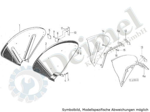 Schmale Hinterkotflügel (Wunschausrüstung)