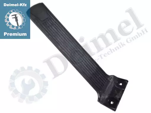 Gaspedal SK1, schwarz gummiert
