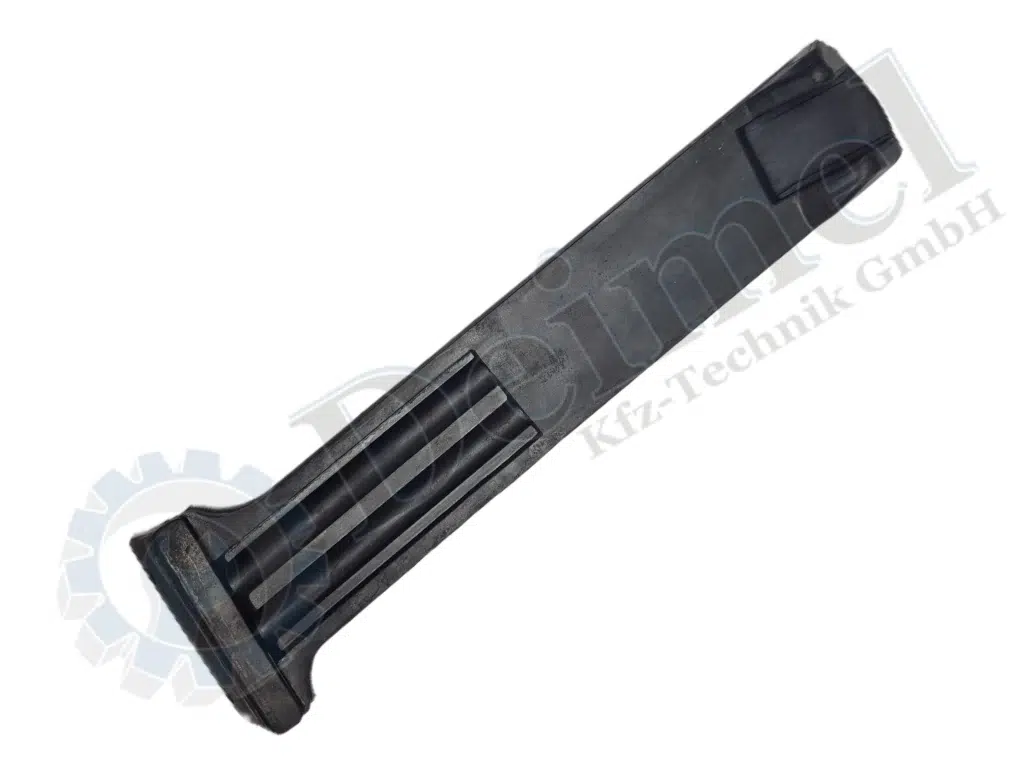 Gaspedal SK1 gummiert, schwarz