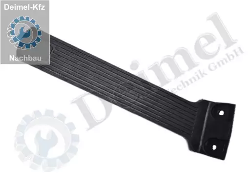 Gaspedal SK1 gummiert, schwarz