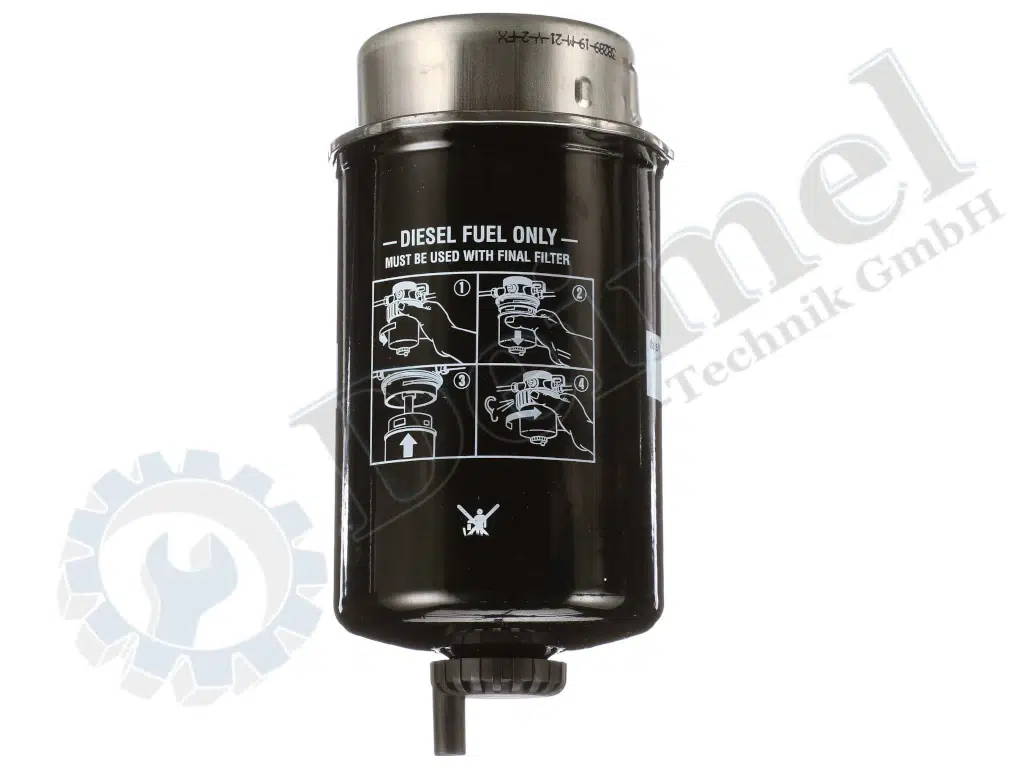 Kraftstofffilter original CNH für CVT Tier 3, Ansicht von hinten